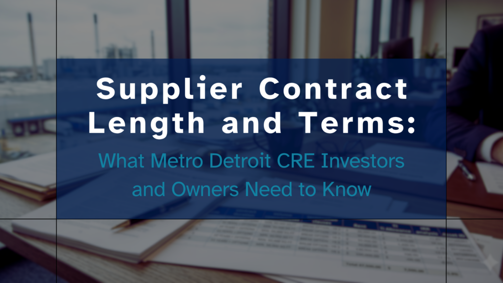 supplier contract length and terms