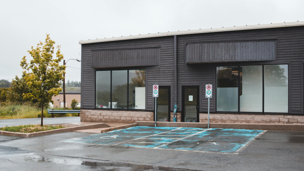 vacant building